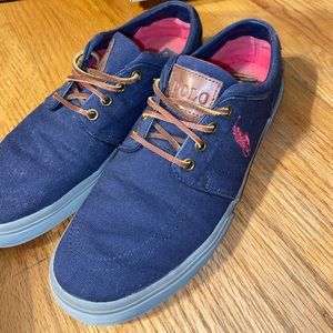 POLO Ralph Lauren Faxon Low Canvas Sneakers